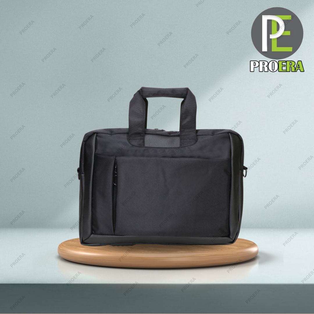 Polyster Matte Black Office Laptop Bag manufacturer in Delhi